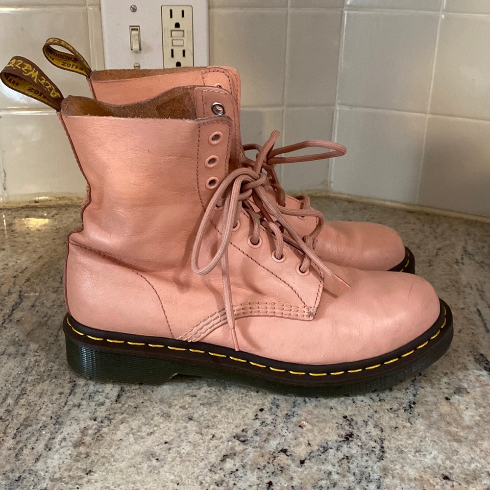 Pink Dr. Martens! So cute and only worn a couple of times! Great condition!